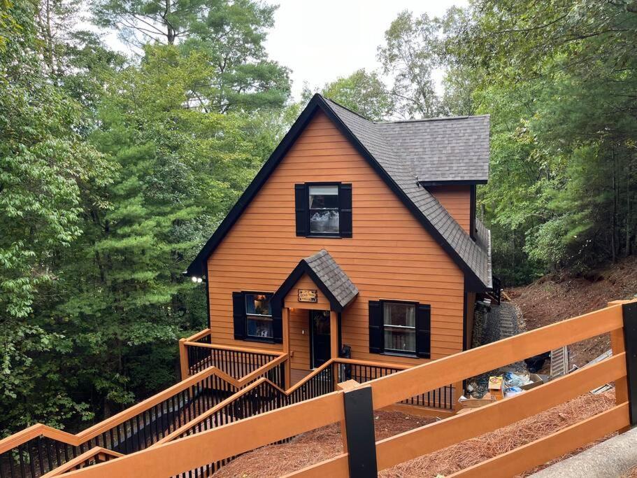Villa Helen, Ga Bear Paw Haus Exterior foto